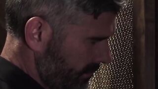 Twink admits into wet sensual caresses and prohibited barebacking