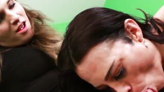 Tasty shemales show off their anal abilities on each other