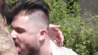 Wild Japanese Yoshi Kawasaki pissing on adorable gay and banging