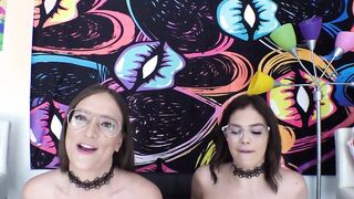 SWALLOWED Deepthroat desires with Violet and Izzy