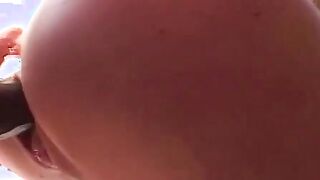 Pretty Blonde In BBC Gangbang