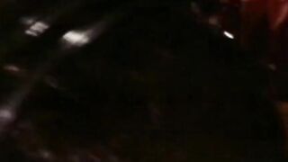 Bushy gay person strokes his fat dick and cums on his chest
