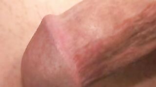 Radically tattooed older amateur masturbates in the bedroom