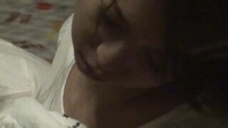 Japanese cutie spreads her legs and lets her lover fuck her