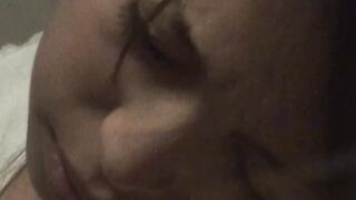 Japanese cutie spreads her legs and lets her lover fuck her