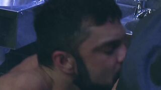 elegant Rogan Richards and Paul Wagner sucking and analriding
