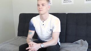 Young Kyle Brant touching himself and jerking off his dick