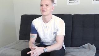 Young Kyle Brant touching himself and jerking off his dick