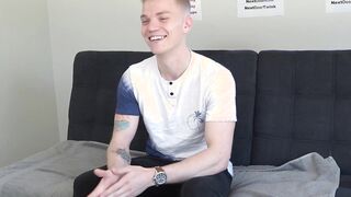 Young Kyle Brant touching himself and jerking off his dick