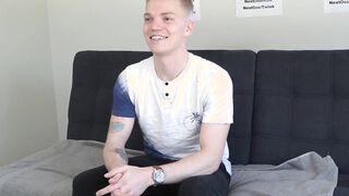 Young Kyle Brant touching himself and jerking off his dick