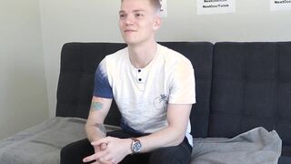 Young Kyle Brant touching himself and jerking off his dick