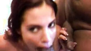 Sexy Hooker Bangs Group of Big Dicks