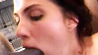 Sexy Hooker Bangs Group of Big Dicks