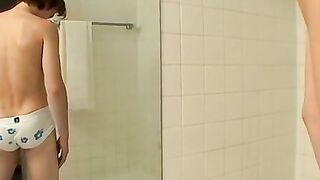 Joey Steels jerking off his massive dick until he cums hard