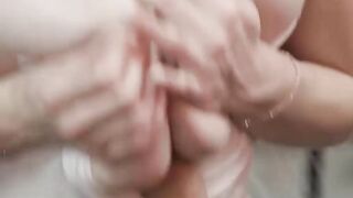 Natural Big Tit Teen Skylar Vox Bounces on a Huge Cock