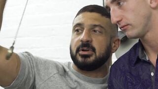 Stepfather fucks his stepson in taboo hypnotization porn