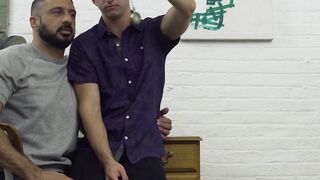 Stepfather fucks his stepson in taboo hypnotization porn