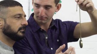 Stepfather fucks his stepson in taboo hypnotization porn