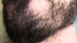 Kinky amateur gives stunning blowjob to his hairy hunk lover