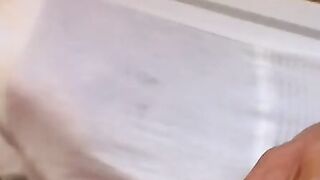 Adorable youngster jerks off his cock underneath his undies