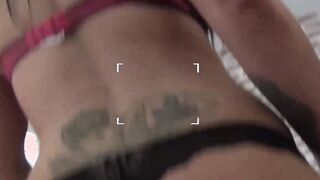 UK teen babe Danielle Darlow pussy play and POV blowjob