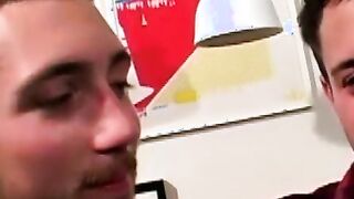 Cute homosexual anal fucks his handsome boyfriend
