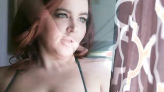 Curvy redhead throats lovers BBC