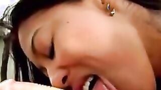 Laotian Girl Fucks Big Dick