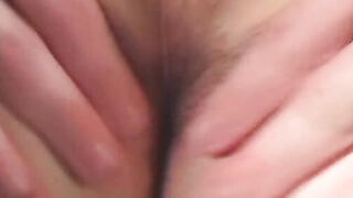 Stroking Fat Dick Looking At Porn
