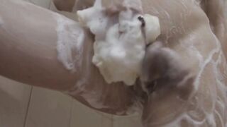 Curvy shemale gets barebacked while shes stuck
