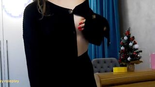 Brunette sensation Perfect Breasts