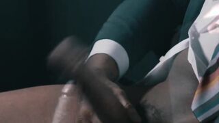 Elegant Black teenage stud Trent King shows off his fierce BBC