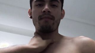 In the middle of a POV fuck a straight jock snaps off his rockhard cock