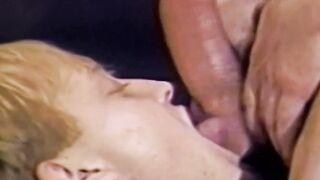 Old school gay men swallow every others furry fat dicks