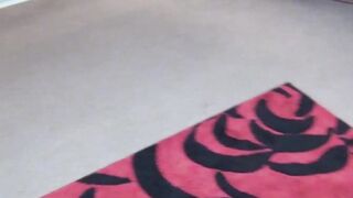 Horny UK MILF Devon Breeze ball licking foursome blowjobs