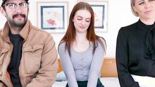 Pool guy fucks MILF and her stepdaughter