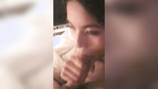 College Asian Slut Riding for Creampie