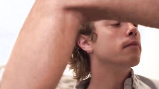 Stepdad fucks his stepson until his face gets warm