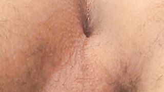 Young amateur spreads his ass before masturbating vigorously