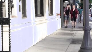 Huge dicked studs spitroast tight bottom dude