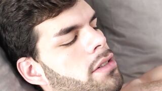 Huge dicked studs spitroast tight bottom dude