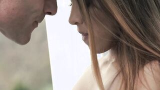 Teen sensation Roxy Lips gives her ass to lovers big cock
