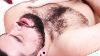 Cub Tony Rivers fucking hairy anal hole after cock sucking