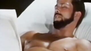 A hot solo masturbation is followed by a sexy vintage jock working out