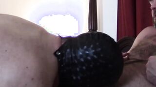Bear gay Topher Phoenix dick sucked before bareback banging