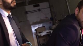 Classy stud sucks dick and spreads asscheeks for anal fuck
