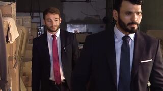 Classy stud sucks dick and spreads asscheeks for anal fuck