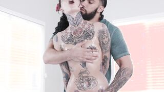 Ultra horny Emo babe screaming out orgasms!
