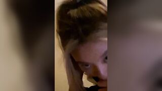 Pretty Asian Teen Sucks Black Cock