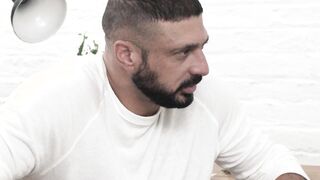 Twink stepson drilled hard by buff step daddy